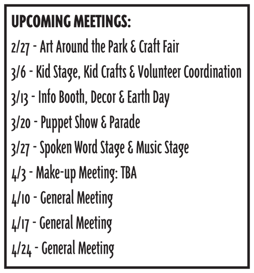 2014 Meeting Dates